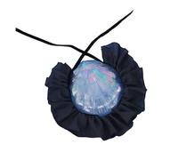 YIBOZI Accessorio staccabile elisabettiano per costume medievale con volant finto collo, ideale per eventi storici