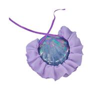 YIBOZI Accessorio staccabile elisabettiano per costume medievale con volant finto collo, ideale per eventi storici