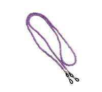 YIBOZI Catena per occhiali con perline in vetro stile cinese, design retrò, leggera, comoda da indossare tutti i giorni