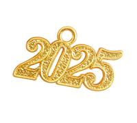 YIBOZI Ciondolo a forma di cappello da laurea, 1/5 pezzi, classe 2025, ciondolo a forma di cappello da laurea, per cerimonie di laurea, decorazione per cerimonie