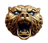 YIBOZI Ciondolo a forma di spada con testa di leopardo, ideale per paracord e collane, progetti artigianali