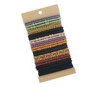 YIBOZI Elastici per capelli, spessi e flessibili, per donne e ragazze, resistenti allo scivolamento, accessori per coda di cavallo