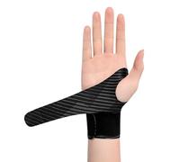 YIBOZI Fascia da polso sottile per il recupero dei tendini, unisex, allevia il tunnel carpale