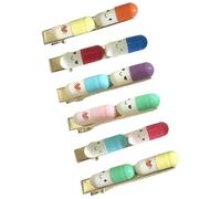 YIBOZI Fermaglio per capelli a forma unica per bambini e adulti, accessorio leggero per capelli con presa sicura, design antiscivolo