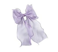 YIBOZI Fermaglio per capelli con fiocco, elegante e grande fiocco, da donna, design francese, coda lunga, accessori per lo styling dei capelli da indossare tutti i giorni