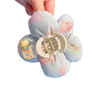 YIBOZI Fermaglio per capelli con fiore imbottito in stile giapponese per donne e ragazze accessori in tessuto a tenuta forte morsetto per capelli fini