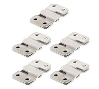 YIBOZI Fibbie da appendere, 10 pezzi, gancio da parete in acciaio inox resistente, per casa e ufficio, forte capacità di carico, staffe di montaggio