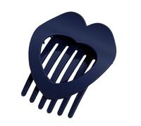 YIBOZI Forcine per capelli satinate, a forma di cuore, non scivolano, piatte, per donne e donne, forcine sottili per uso quotidiano, palestra, ufficio, scuola