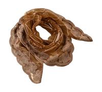 YIBOZI Sciarpa ricamata con testa di fiore, morbida e traspirante, per uso quotidiano, accessorio multiuso per la testa per donne alla moda