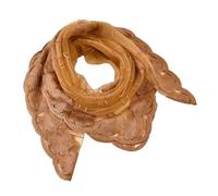 YIBOZI Sciarpa ricamata con testa di fiore, morbida e traspirante, per uso quotidiano, accessorio multiuso per la testa per donne alla moda