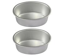 YIBOZI Stampi per cheesecake, 2 pezzi, forma ovale, per cheesecake, antiaderenti, in alluminio, per cheesecake, teglia da forno, facile da usare