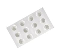 YIBOZI Stampi per mousse, 2 pezzi, in silicone flessibile, per mousse, dolci, pasticcini, pasticcini, pratici, fondente, cupcake
