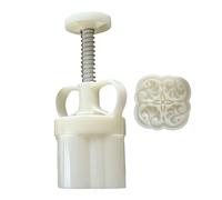 YIBOZI Stampi per torte a pressione manuale stampi per torte in ABS stampo unico tradizionale cinese pasticceria stampo da forno dessert Bakeware