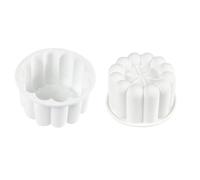 YIBOZI Stampi per torte in silicone per mousse, 2 pezzi, petali di fiori, mousse, stampi per torte in silicone per uso alimentare, cioccolato, dessert, stampo da forno per riunioni di famiglia