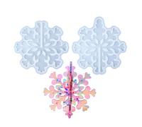 YIBOZI Stampo creativo in silicone per decorazioni domestiche con farfalla, libellule, fiocchi di neve, facile da decomporre e riutilizzabile, per uso alimentare