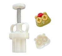 YIBOZI Stampo per dolci a forma di serpente 30G in ABS per uso alimentare stampo da dessert per torta di fagioli verdi festival con intricato dio della ricchezza serpente disegni