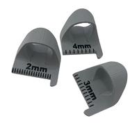 YIBOZI Strumento ausiliario per cucire con le dita, 3 pezzi, strumento ausiliario per patchwork, cucito, cucito, strumento ausiliario da 2 mm, 3 mm, 4 mm