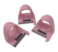 YIBOZI Strumento ausiliario per cucire con le dita, 3 pezzi, strumento ausiliario per patchwork, cucito, cucito, strumento ausiliario da 2 mm, 3 mm, 4 mm