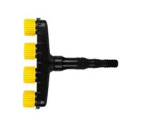 YIBOZI Testa spruzzata da giardino, ugello irrigatore regolabile per irrigazione efficiente di prati da giardino, irrigazione delle piante con motivo a spruzzo fine