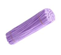 YIBOZI Tubo, 100 pezzi di steli colorati in morbido peluche, 30 x 6 mm, per progetti artistici e decorazioni per la casa