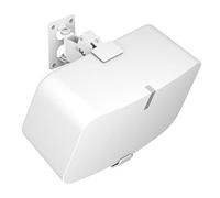 Yibracki Supporto da parete per altoparlanti Sonos Five & Play 5 Gen 2, inclinabile e girevole, regolabile, bianco