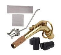 Yibuy 2 pz Sassofono Contralto Bend Neck Accessori Spettro Clip End Plug Cap