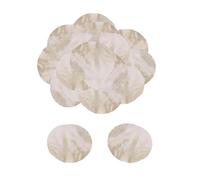 Yibuy 20 testine di ricambio beige per tamburo, diametro 30 cm, per bongo sciamano