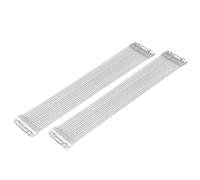 Yibuy 2pcs 14 "Steel Snare Drum Box Drum Wire 24 Strand Accessori