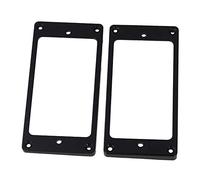 Yibuy COPPIA NERO PICKUP SURROUNDS Per chitarra elettrica