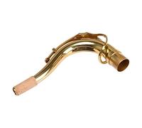 Yibuy Golden Tenor Saxophone Bend Neck Woodwind Accessorio diametro 2.75cm
