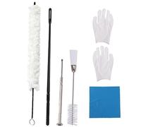 Yibuy Kit di manutenzione per flauto con tampone e cacciavite a doppia punta, 7 pezzi