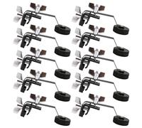 Yibuy - Set di 10 silenziatori interni in feltro