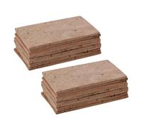 Yibuy Set di 20 cuscinetti in sughero per sassofono e clarinetto, 6,1 x 3,8 cm