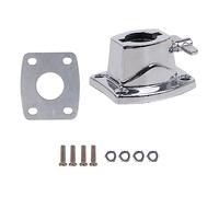 Yibuy Staffa di montaggio per tom per grancassa da 8,3 x 6,5 cm, accessorio per kit di percussione