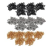 Yibuy Viti per battipenna cromate e nere e dorate, 6 x 11,5 m, per chitarre elettriche, 900 pezzi