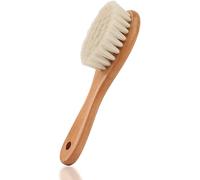 Yicare Morbido naturale capra bambino spazzola per capelli pettine infantile testa massaggio cura manico pennello con manico in legno ecologico bambino cura quotidiana