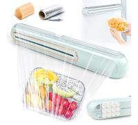YICH Dispenser per Involucro Plastica Taglierina per Pellicola Trasparente Taglia Pellicola da Cucina Dispenser Pellicola per Alimenti per Cucina Domestica, Ristorante