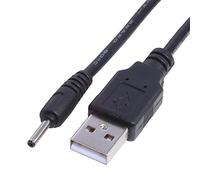Yichtllk Cavo USB A USB Maschio A 3.0X1.1Mm 2.5X0.7Mm 4.0X1.7Mm 5.5X2.5Mm 5V Barrel Jack Convertitore Adattatore Cavo di Alimentazione per LED,2.5X0.7Mm