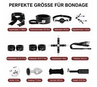 YICOCO set bondage BDSM, kit di fissaggio 1 St