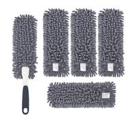 Yicotira Confezione da 4 ricariche riutilizzabili per spolverare, colore grigio