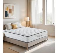 YIDATONG Materasso 140x190 Matrimoniale, Altezza ±30 cm, Materasso Memory Foam, Molle Insacchettate, 7-Zone di Comfort, Ergonomico, Ortopedico, Traspirante e Fresco, Ideale per la Schiena, Durevole