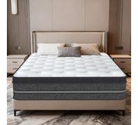 YIDATONG Materasso Matrimoniale 140x200, Altezza ±30 cm, Materasso Memory Foam, Molle Insacchettate, 7-Zone di Comfort, Ergonomico, Ortopedico, Traspirante e Fresco, Ideale per la Schiena, Durevole