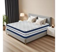 YIDATONG Materasso Matrimoniale 140x200 Memory Foam, Materassi a Molle Insacchettate, Certificato OEKO-TEX, 9-Zone, Ortopedico, Ergonomico, Supporto Perfetto, Antiacaro Anallergico, Alto 26 cm