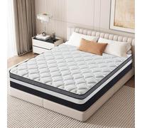 YIDATONG Materasso Matrimoniale 140x200 Memory Foam, Materassi a Molle Insacchettate, Certificato OEKO-TEX, 9-Zone, Ortopedico, Ergonomico, Supporto Perfetto, Antiacaro Anallergico, Alto 30 cm