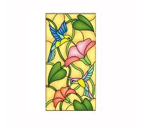 YIDAX Pellicola per Vetri Privacy Pellicola in Vetro Colorato Opaco Satinato Adesivi Decorativi Autoadesivi per Il Bagno di Casa E Ufficio 50 x 100 cm,F