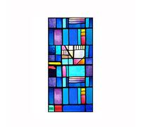 YIDAX Pellicola per Vetri Privacy Pellicola in Vetro Colorato Opaco Satinato Adesivi Decorativi Autoadesivi per Il Bagno di Casa E Ufficio 50 x 100 cm,D