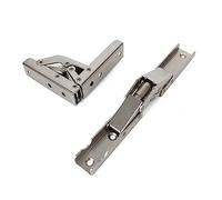 YIDELAI Cerniera pieghevole a 90 gradi Cerniera elastica pieghevole in acciaio inox Accessori per ante di armadietti Staffa per ripiano a muro