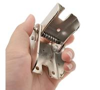 YIDELAI Confezione da 2 cerniere pieghevoli autobloccanti a 90 gradi, gambe estese per tavolo e sedia, staffa di supporto pieghevole in acciaio, cerniera nascosta,