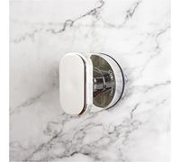 YIDELAI-Facile installazione di maniglie adesive per armadi, maniglie adesive e maniglie con ventose - per porte in vetro, scorrevoli e armadietti (S-silver)