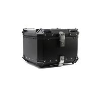Yidelchon Alluminio Bauletto Valigia Moto 28L 36L 55L 65L Universale Bauletto Posteriore Per Ciclomotori, Motocicletta, Quad, Baule Bauletto Valigia Moto Scooter (Color : Black, Size : 55L)